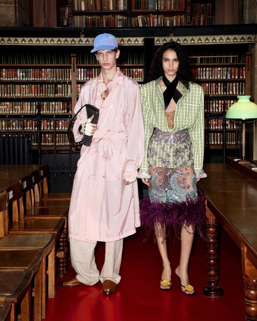 Valentino na Semana de Moda de Paris