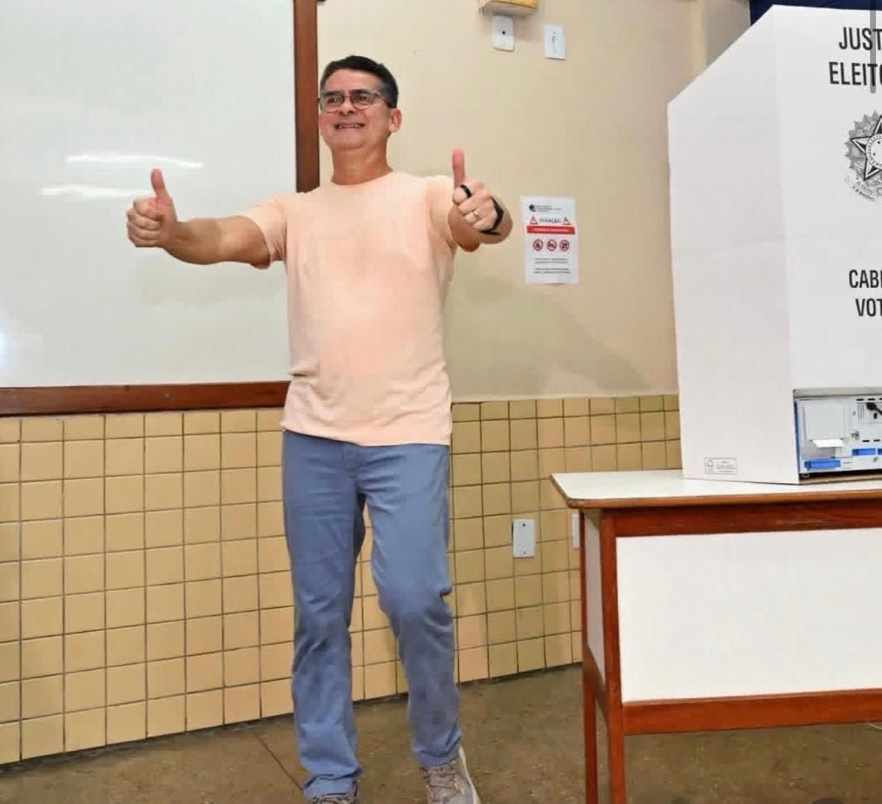 David Almeida (Avante), candidato ao Governo do Amazonas • Reprodução/Instagram/@davidalmeidaam
