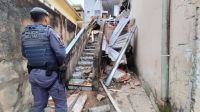 Casa desaba em Santo André e deixa pelo menos uma pessoa ferida