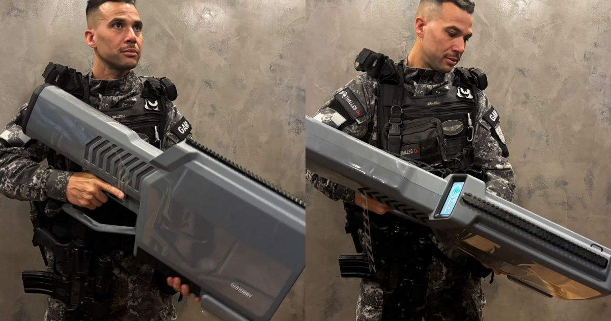 Rio police receive first anti-drone rifles to counter organized crime