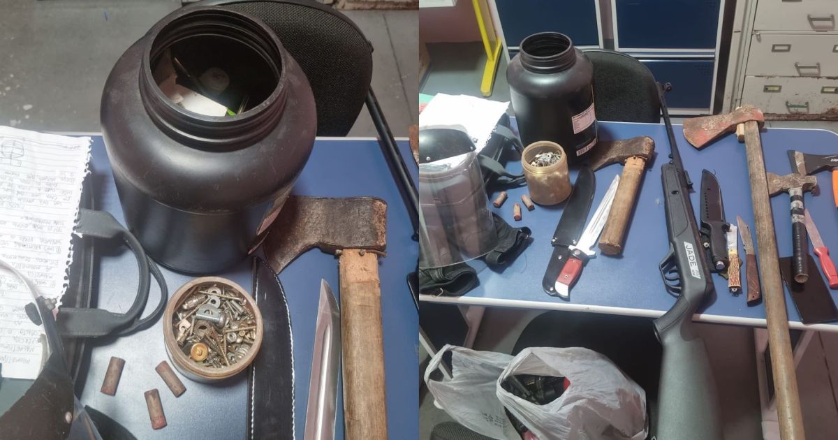 Teenager injured by homemade bomb as police investigate alleged school attack plan