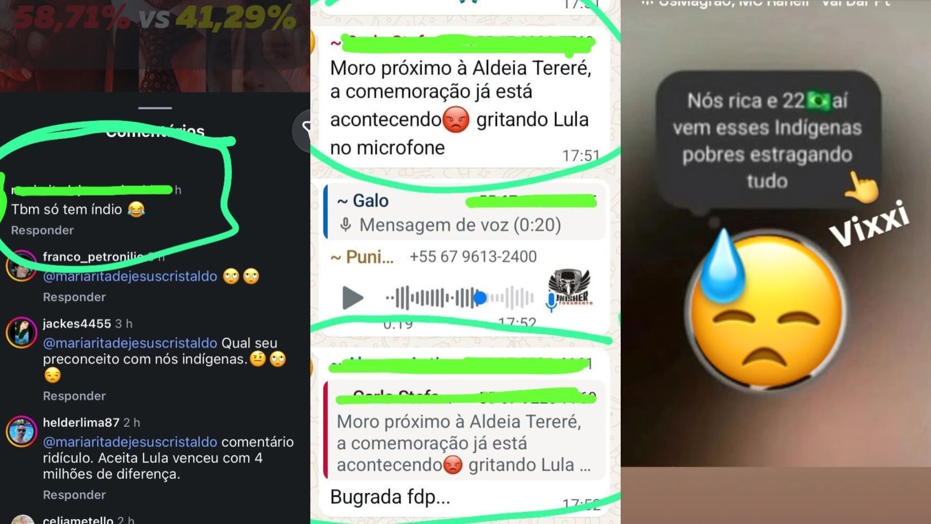 Em destaque: Indígenas denunciam ameaças após eleições no MS