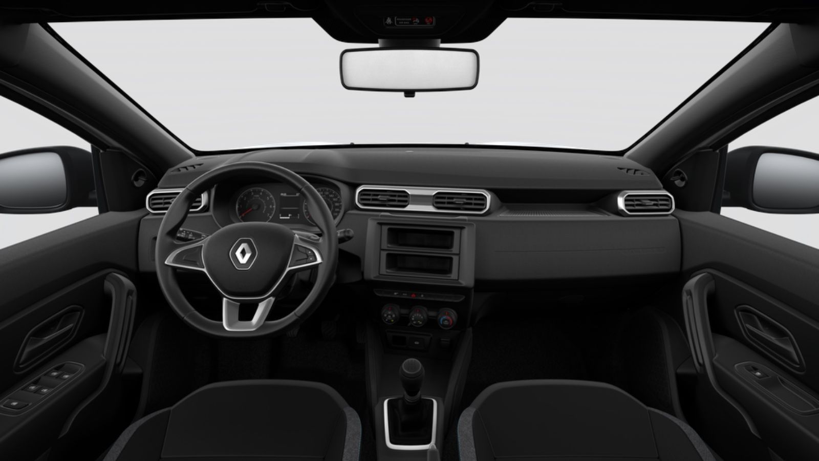 Interior do Renault Duster Zen Plus 1.6 • Divulgação