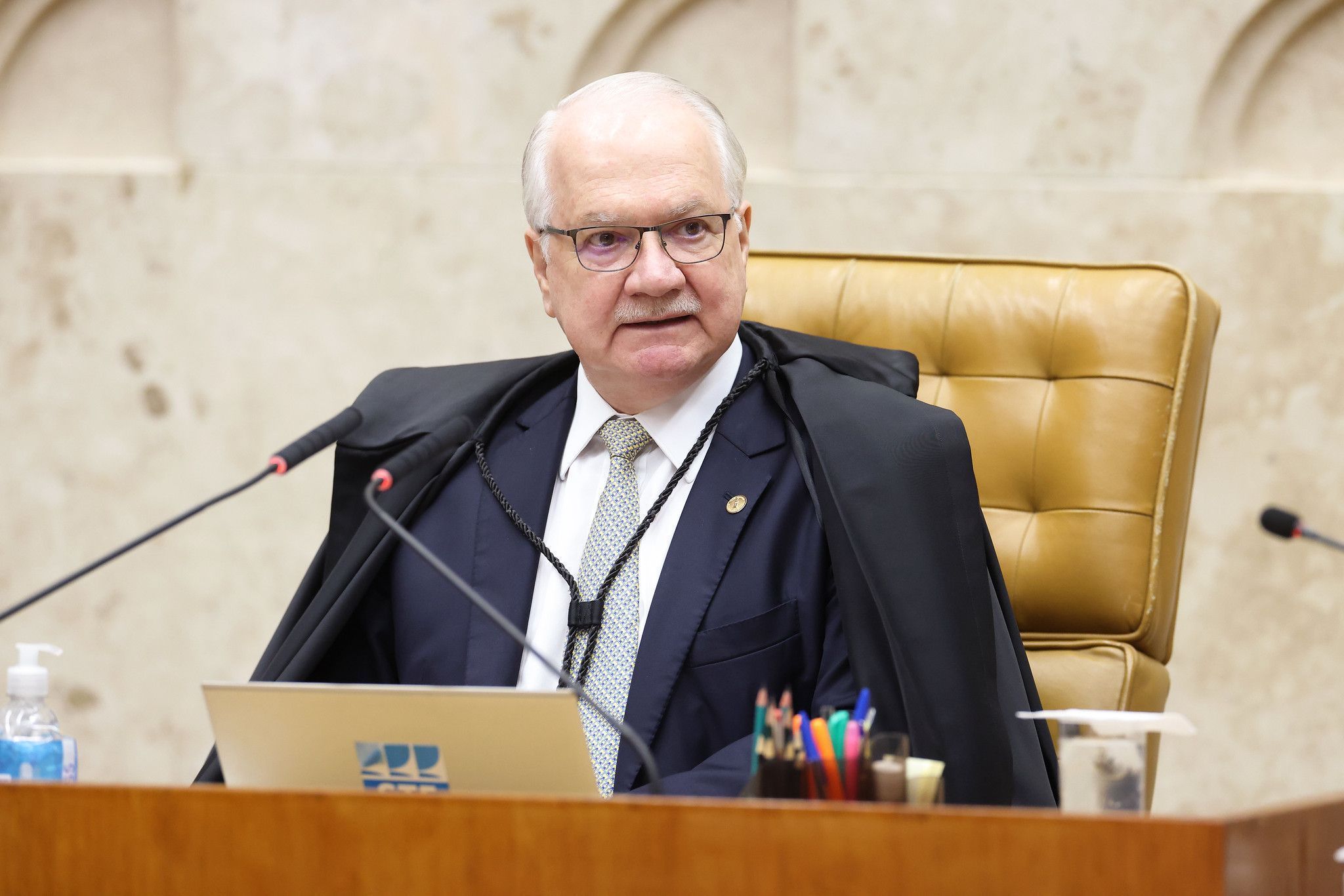Edson Fachin, presidente do Supremo Tribunal Federal (STF)