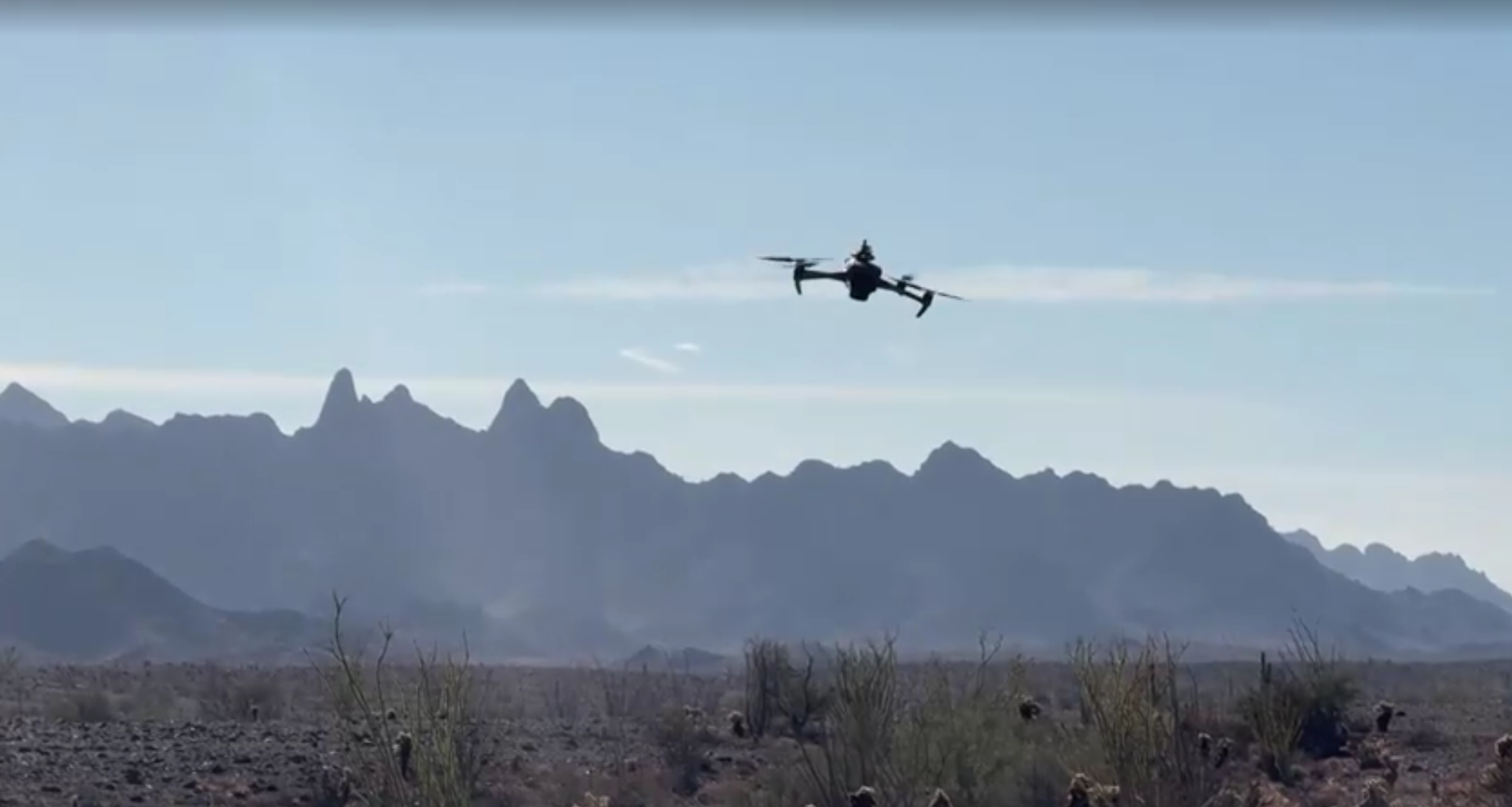EUA testam tecnologia antidrones na fronteira com o México