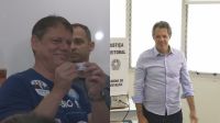 Tarcísio e Haddad votam em São Paulo no 1º turno das eleições