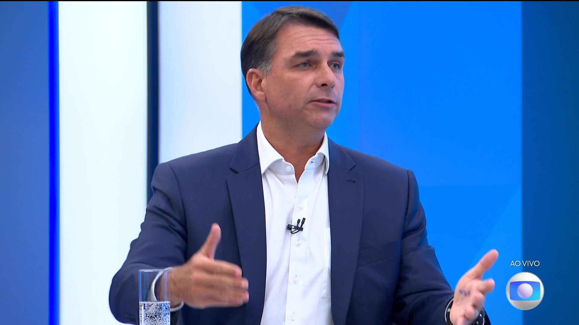 Candidato Flávio Bolsonaro (PL)