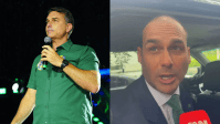 Flávio se encontra com Eduardo Bolsonaro nos EUA e planeja coletiva