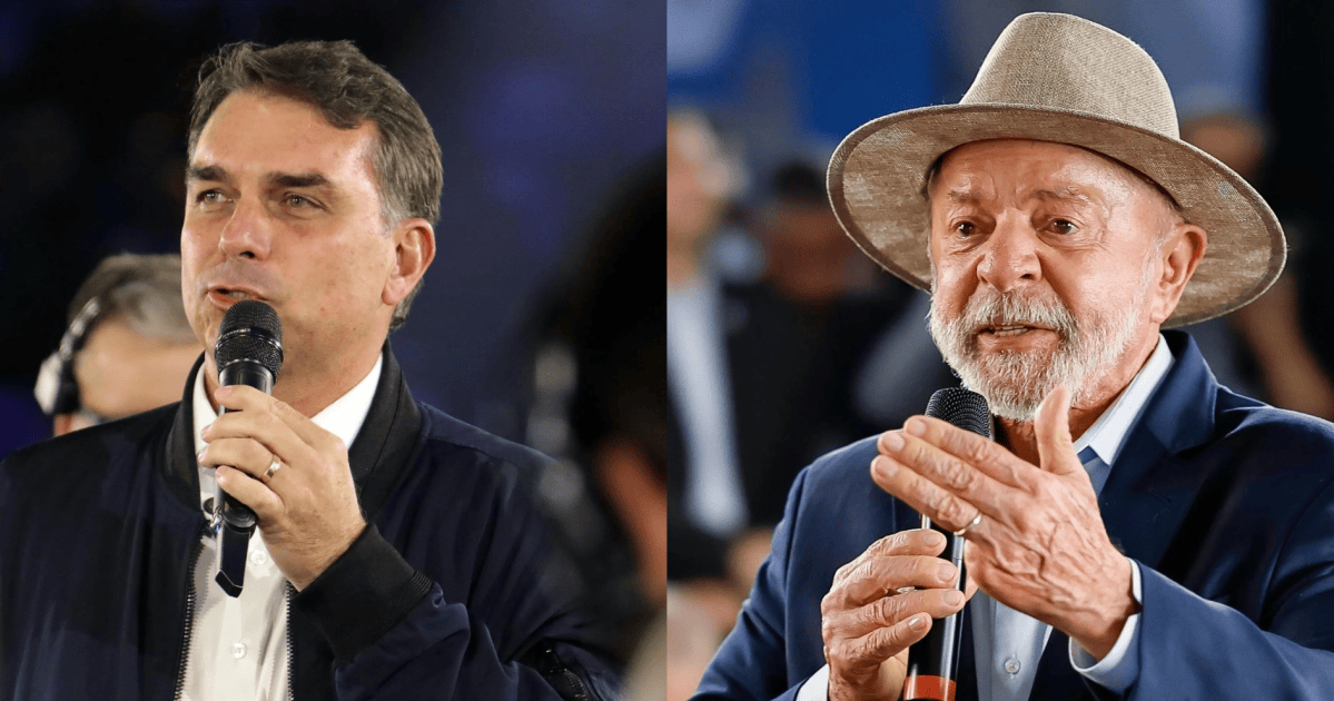 Futura: Flávio tem 48% dos votos válidos no 2º turno; Lula, 45,1%
