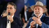Futura: Flávio tem 48% dos votos válidos no 2º turno; Lula, 45,1%