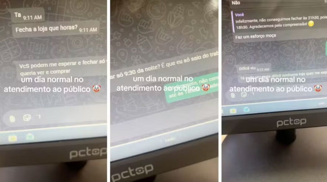 Troca de mensagens sobre um kit de maquiagem atinge quase 2 milhões de visualizações com história engraçada sobre o dia a dia no comércio