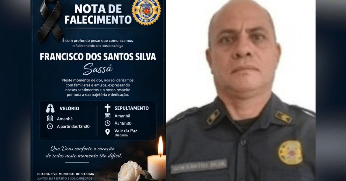 GCM morto durante assalto no ABC Paulista será velado nesta quinta (1)
