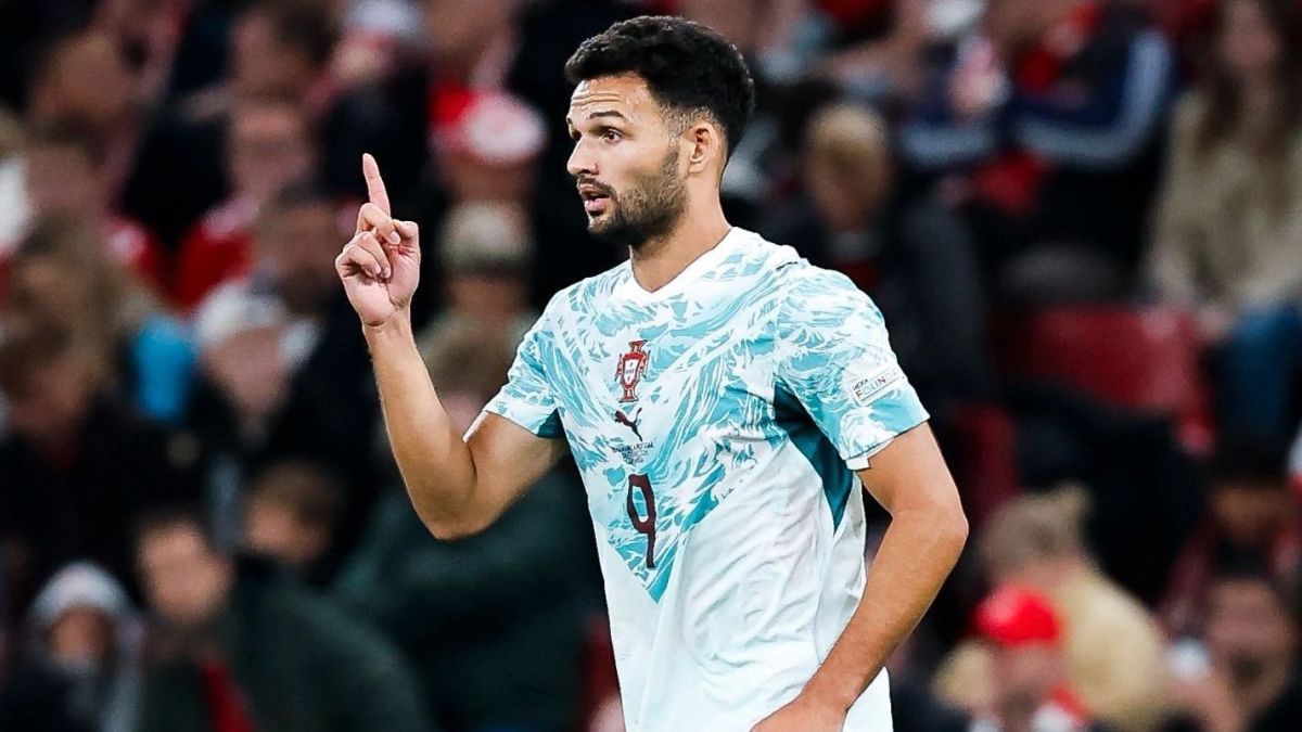 Pivô de crise com Cristiano Ronaldo, Gonçalo Ramos brilha por Portugal