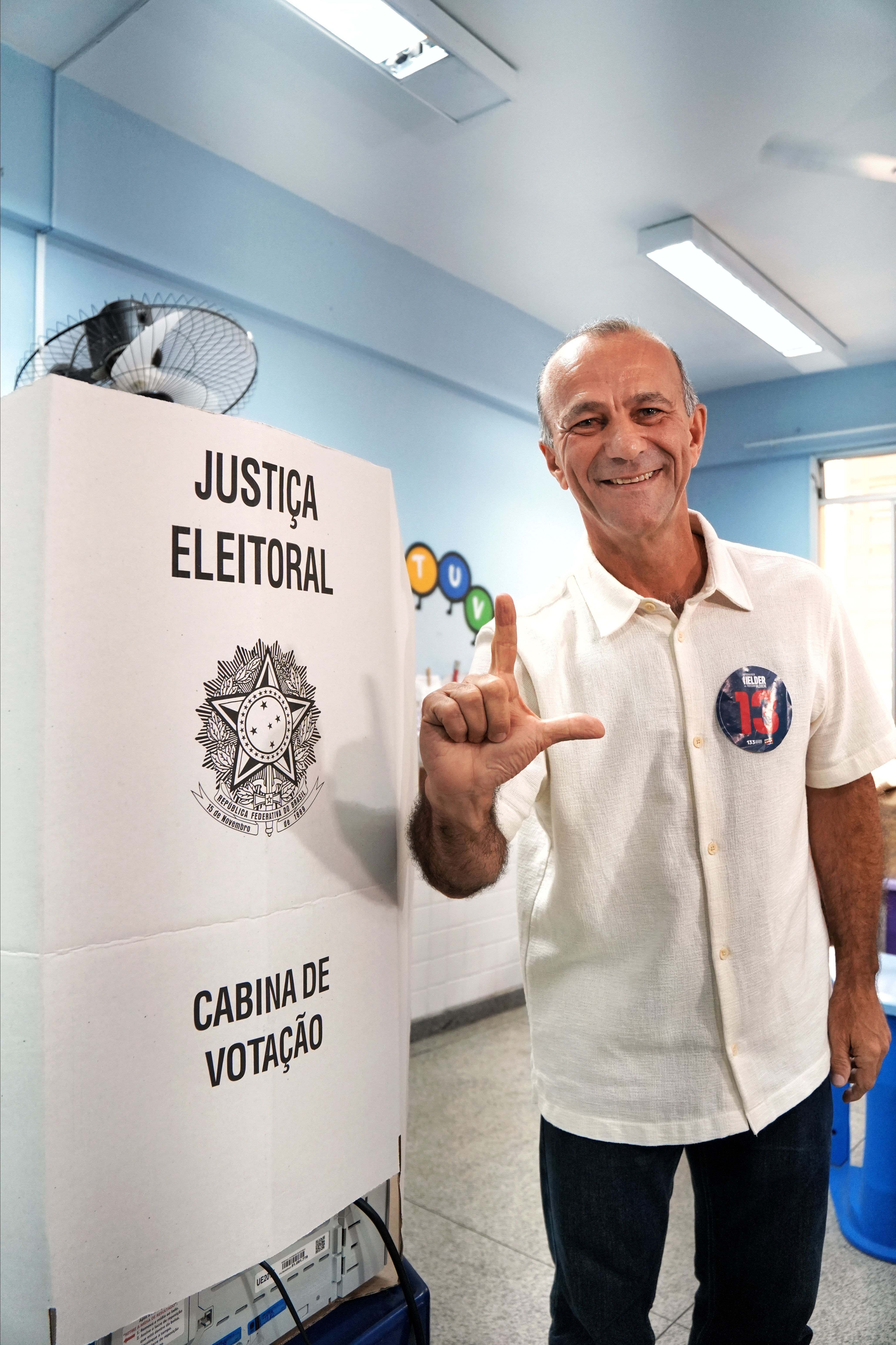 Candidato do PT ao governo do ES, Helder Salomão • Vitor Junquilho / Candela