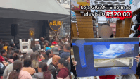 Produtos por R$ 1: Inauguração de loja causa aglomeração no centro de SP