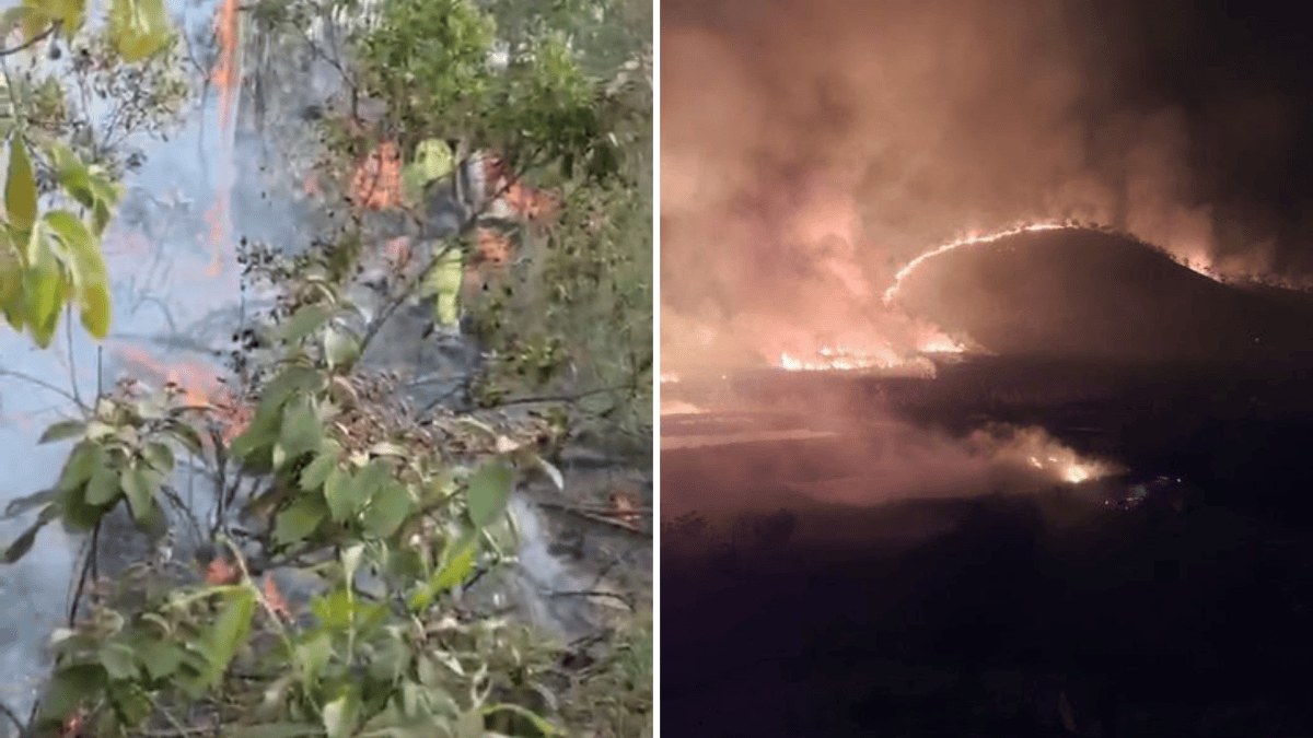 Turista registra ‘círculo solar’ raro em cachoeira no interior paulista