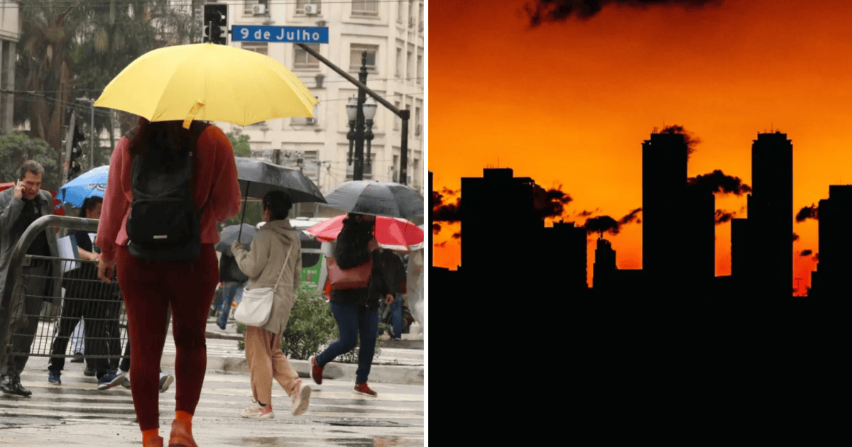 Chuva forte e calor intenso: veja como será o final de semana pelo Brasil