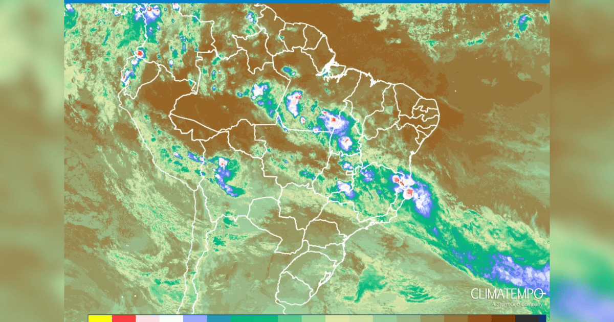 Ciclone extratropical aumenta risco de temporais pelo Brasil nesta semana