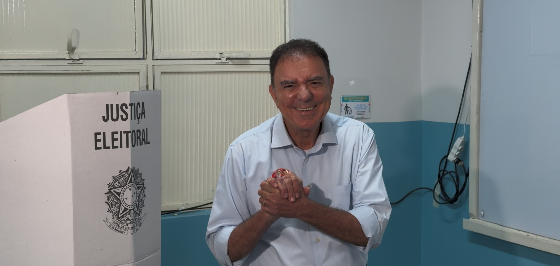 Luis Cesar Bueno, candidato do PT ao governo de Goiás • Divulgação