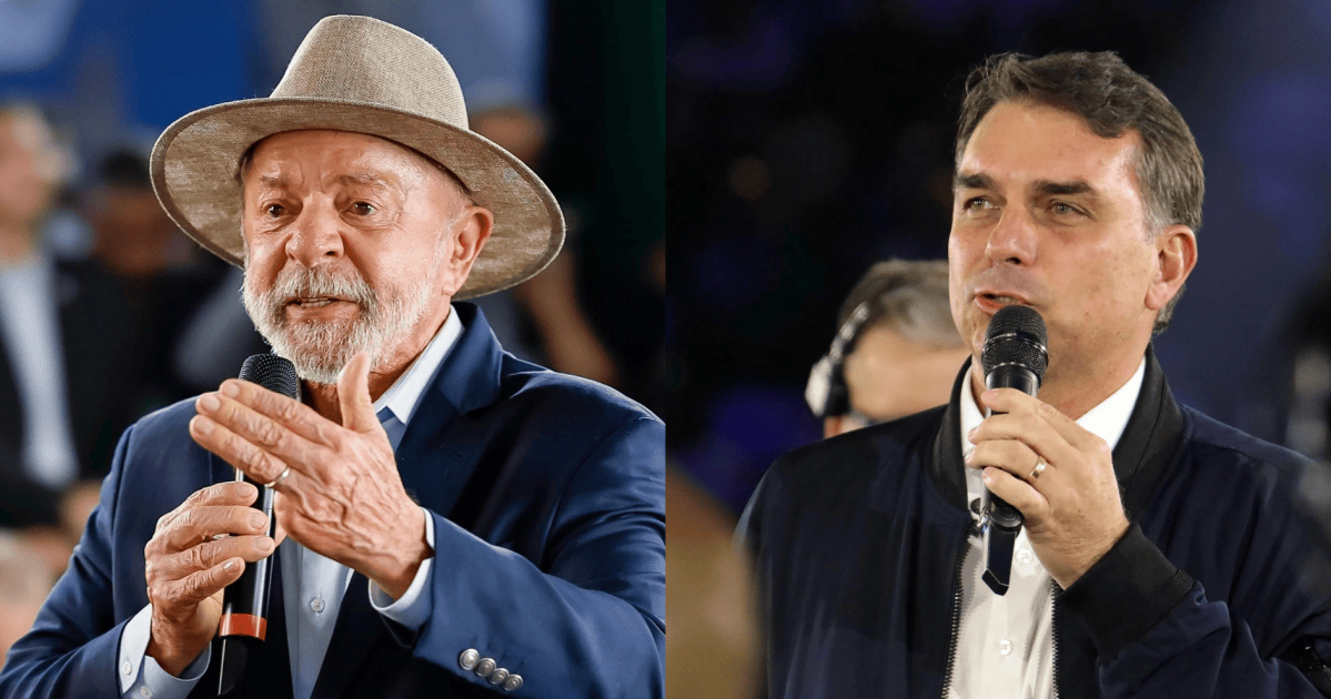 Atlas: Lula tem 51,4% dos votos válidos no 1º turno no Pará; Flávio, 41,3%