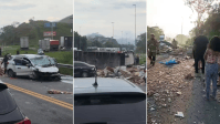 Cinco pessoas morrem em acidente entre veículos na BR-393, no RJ