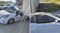 Mulher morre após carreta tombar sobre carro na BR-232, no Recife