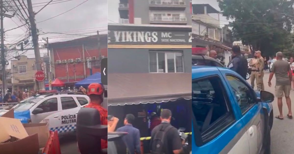 Policial de folga durante evento em motoclube no Rio de Janeiro