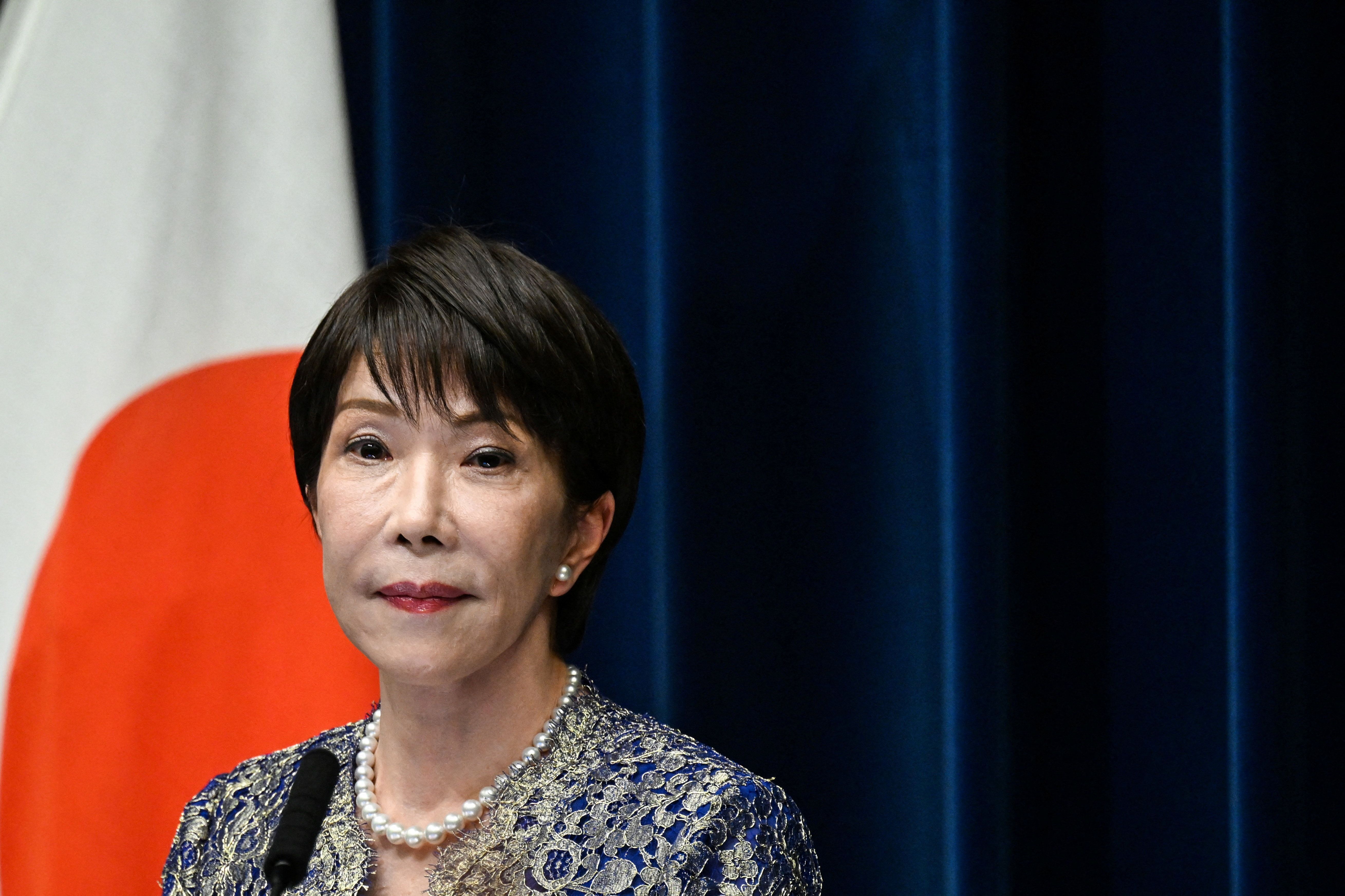 Premiê do Japão Sanae Takaichi