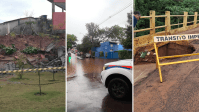 Chuvas causam estragos em ao menos nove cidades de São Paulo
