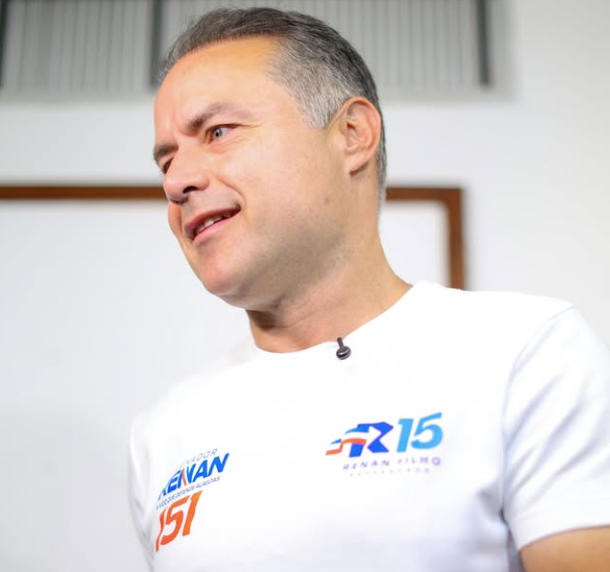 Renan Filho (MDB), candidato ao Governo de Alagoas • Reprodução/Redes Sociais Renan Filho (MDB)