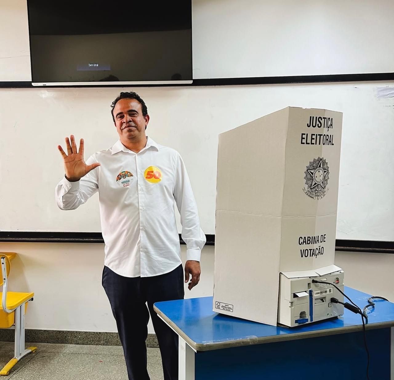 Ronaldo Mansur (PSOL), candidato ao governo da Bahia • Reprodução: Redes sociais de Ronaldo Mansur (PSOL)