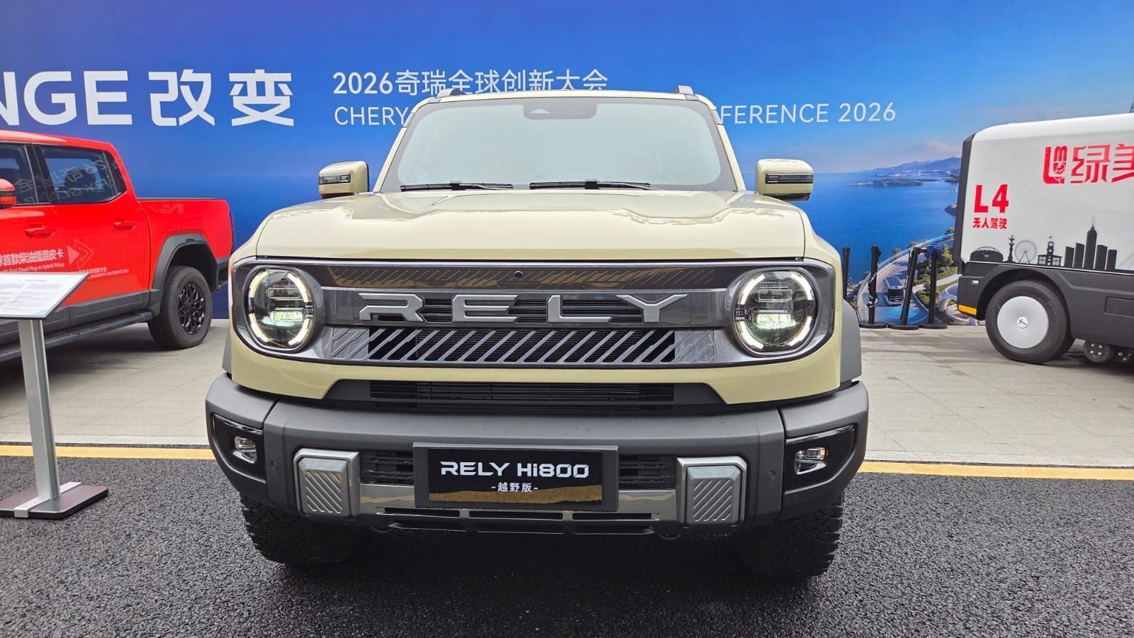 Rely Hi800: picape híbrida diesel deve ser lançada no Brasil • Thiago Ventura/CNN