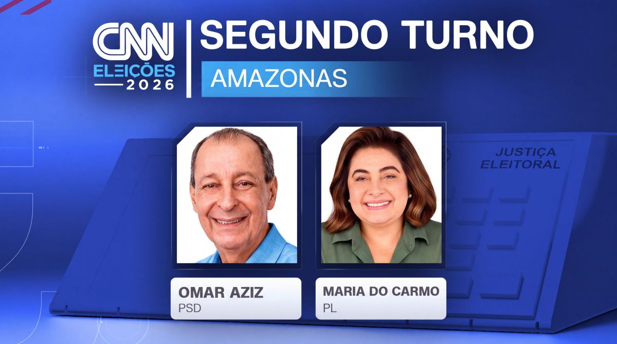 Omar Aziz e Maria do Carmo vão ao 2º turno pelo governo do Amazonas
