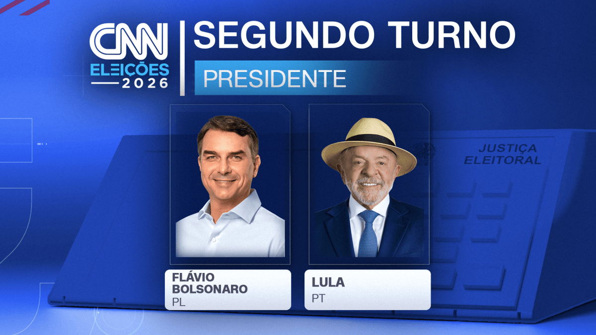Flávio Bolsonaro e Lula disputarão 2º turno da eleição presidencial