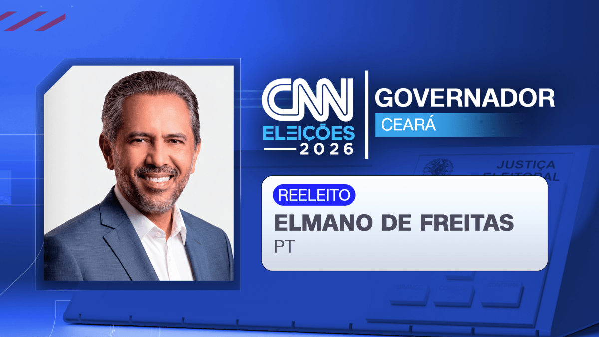 Elmano de Freitas é reeleito governador do Ceará no 1º turno