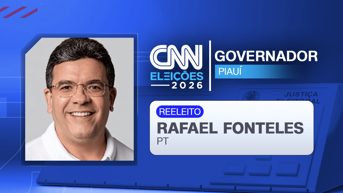 Rafael Fonteles é reeleito governador do Piauí no 1º turno