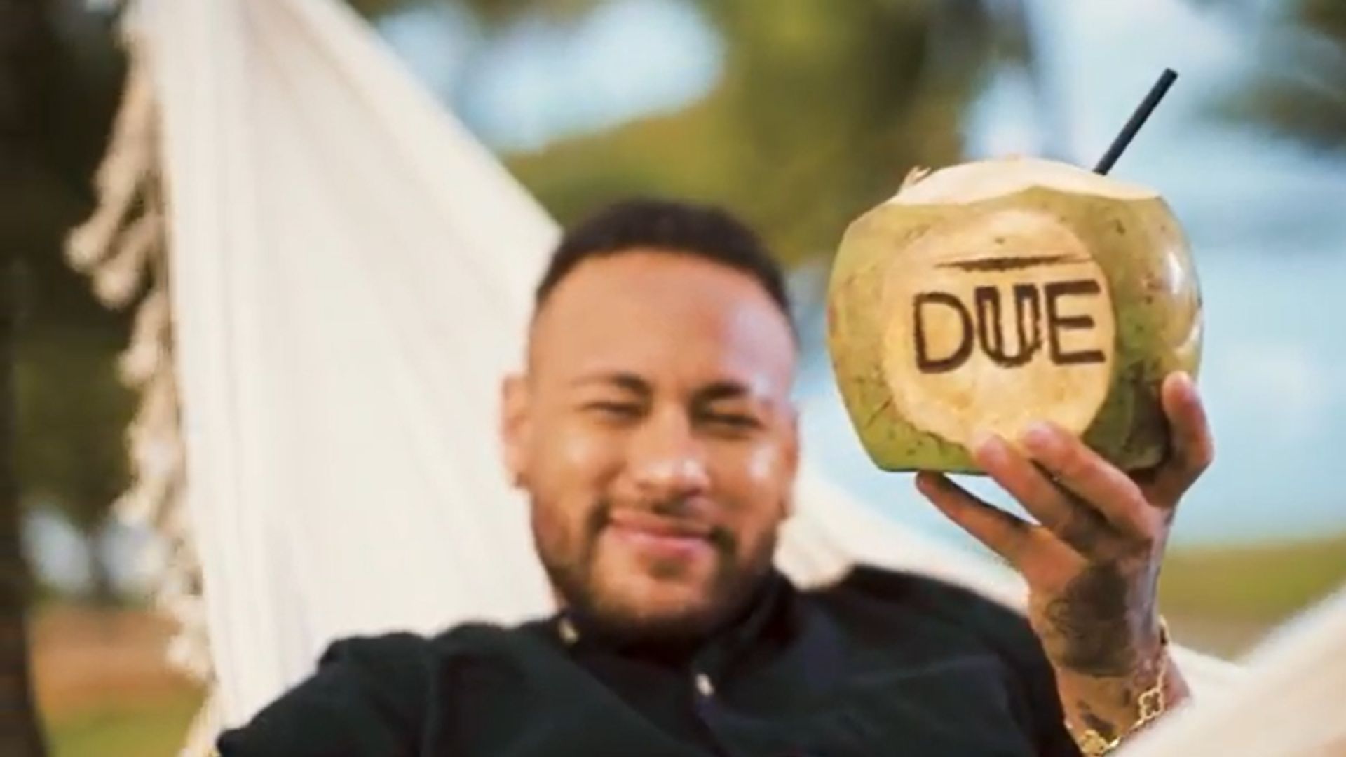 Neymar em propaganda realizada para o projeto 28, da Due Incorporadora