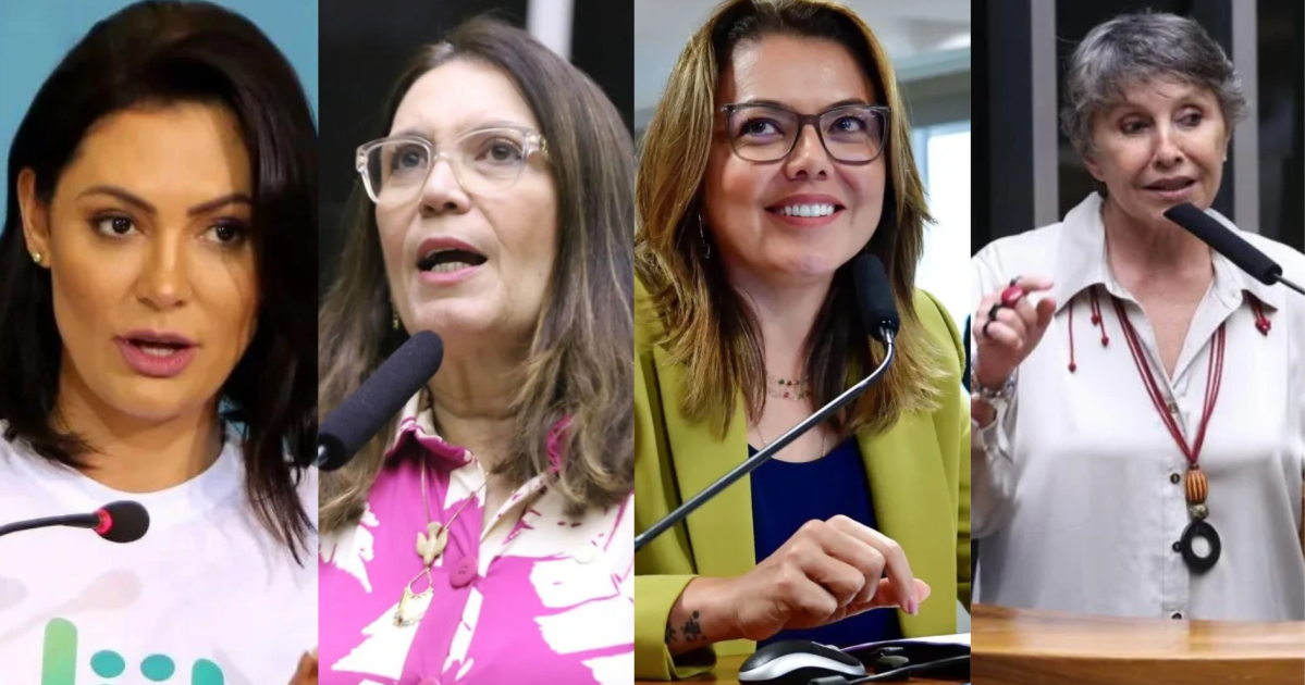 Datafolha mostra liderança de Michelle Bolsonaro nas eleições para o Senado