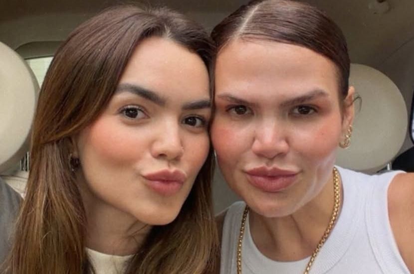 Thais Carla e Suzanna Freitas gravam conteúdo juntas após internautas apontarem semelhança