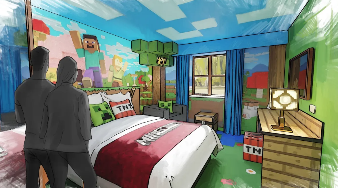 Primeiro hotel temático de Minecraft do mundo abre na Inglaterra em 2027
