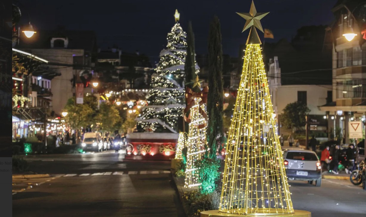 Natal Luz começa em Gramado e traz 400 atrações para a família
