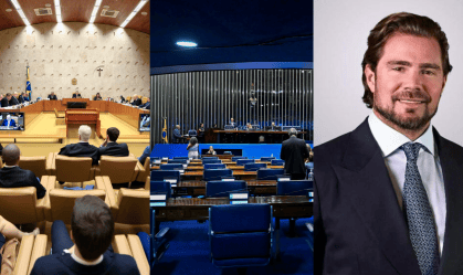 Imagem de destaque do post: Vox Radar: crise no STF, 6x1 e Master lideram menções ao 1° turno
