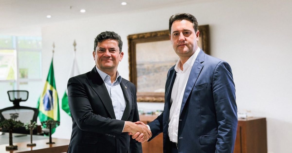 Sergio Moro e Ratinho Jr. iniciam transição de governo no Paraná