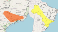 Inmet emite alertas para tempestades em doze estados nesta segunda (12)