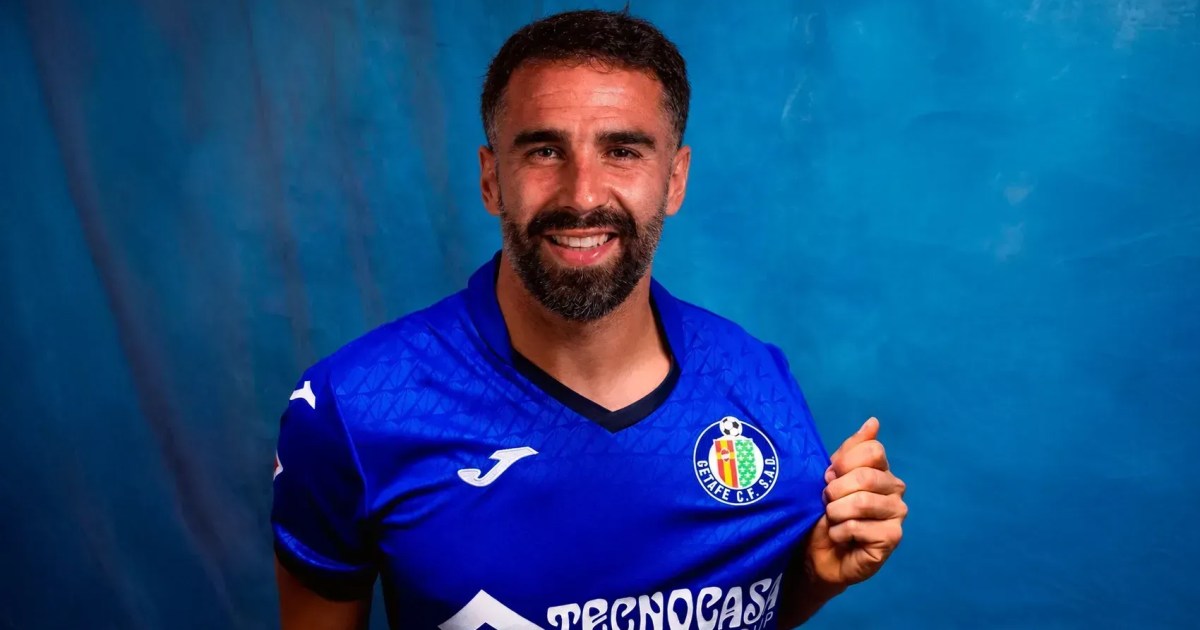 Carvajal é anunciado pelo Getafe e assina contrato até o fim da temporada