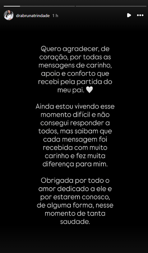 Filha do cantor Netinho agradece mensagens e desabafa: “Momento difícil”