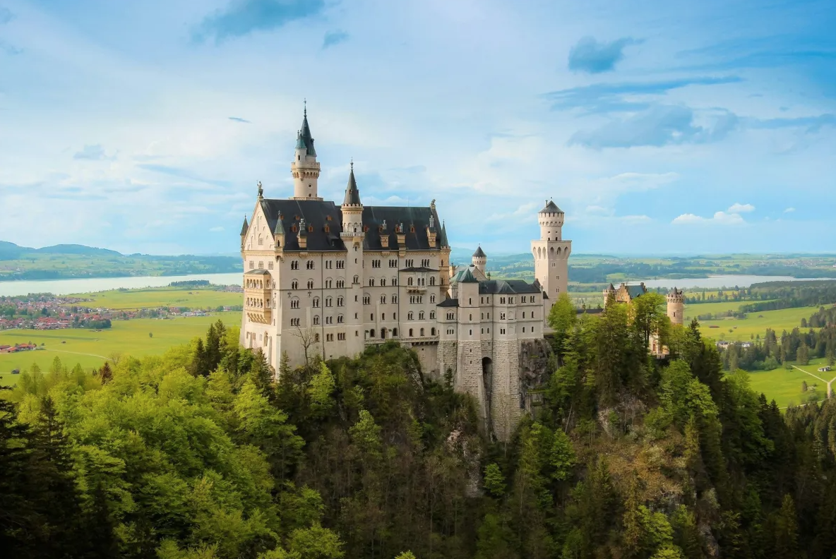 Castelos e palácios mais populares da Europa