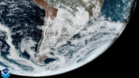 Ciclone extratropical provoca fortes ventos no litoral do Sul e do Sudeste