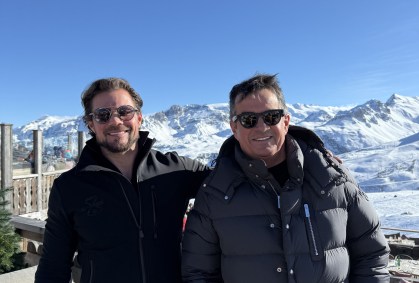 Imagens obtidas pela PF mostram Ciro Nogueira e Vorcaro nos Alpes franceses