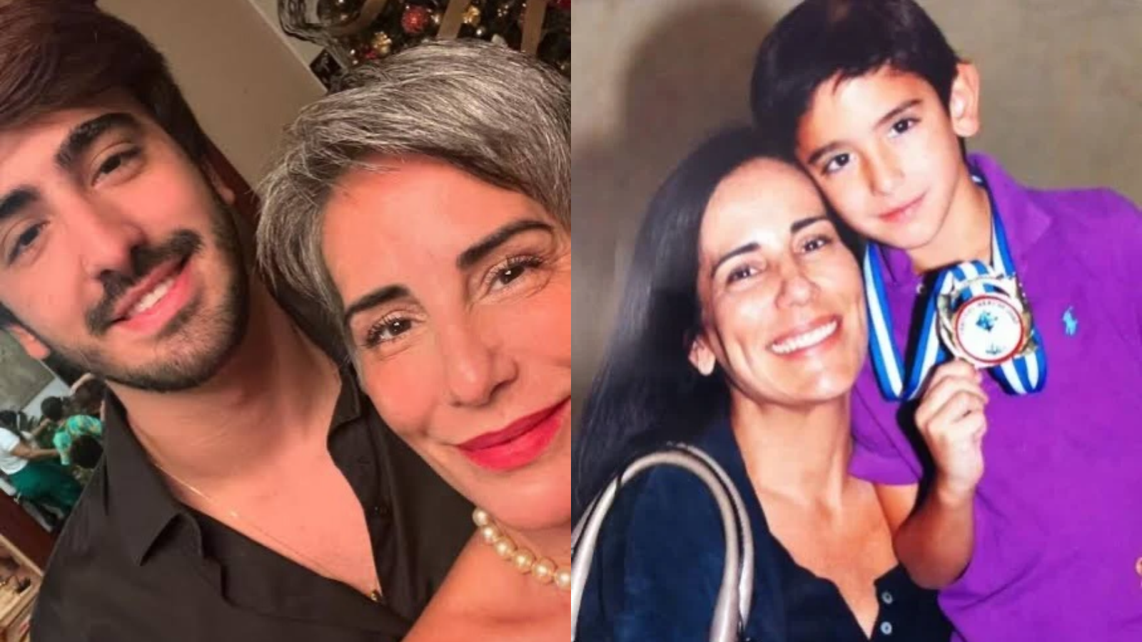 Glória Pires posta homenagem para filho caçula no dia de seu aniversário